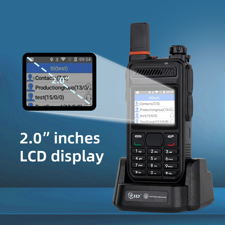 TID TD-G830 POC 4G/3G/2G Two Way Radio Long Range Walkie Talkie