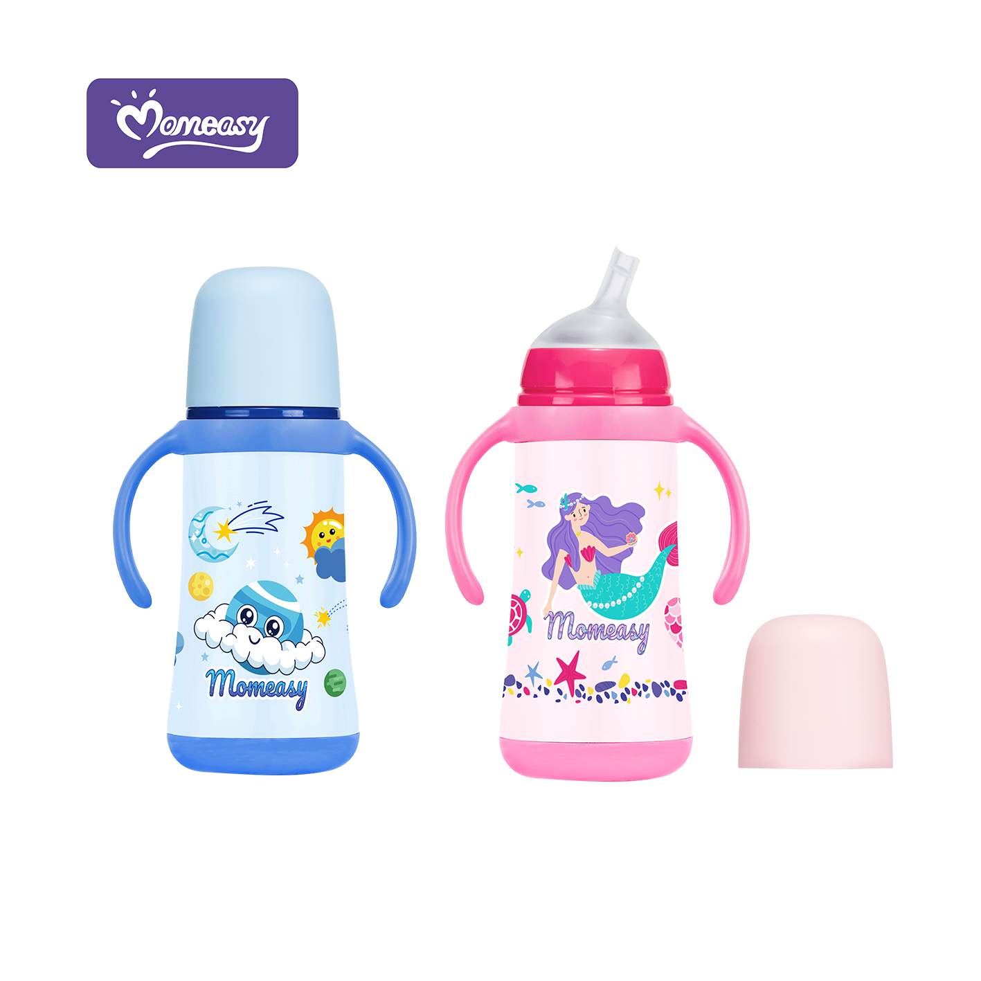 12oz/360ML Stainless Steel Insulated Feeding Bottle With Handle