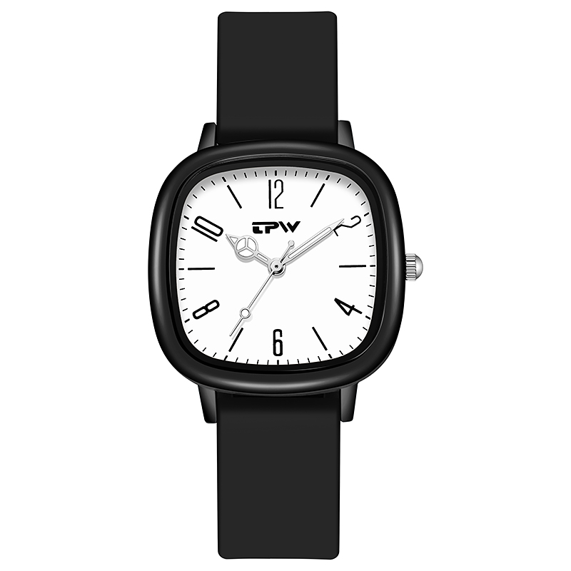TPW K7027 Fashion 34mm Small Design Kids Silicone Luminous Waterproof Sport Wrist Watch Wholesale
