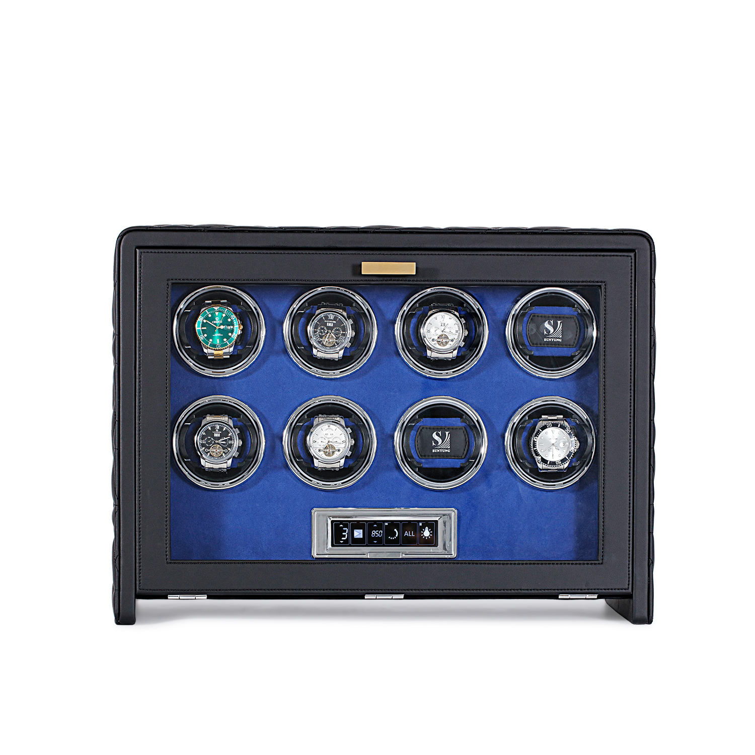 8 slots Luxury watch winder safes