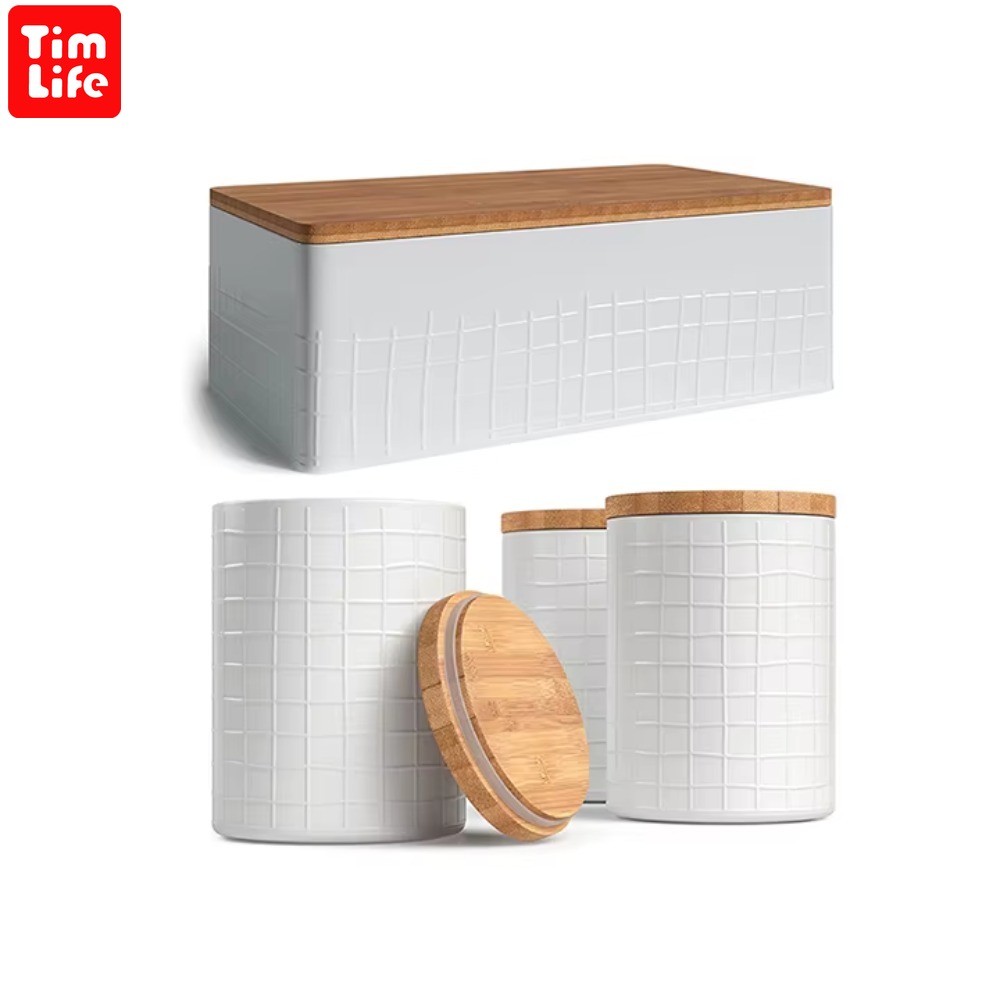 Timlife bread bin,storage box,breas box