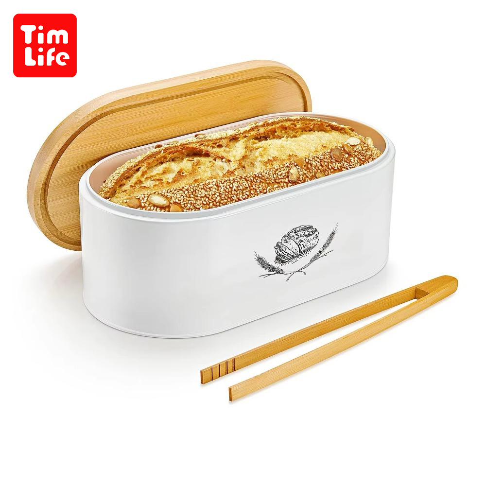 Timlife bread bin,storage box,breas box
