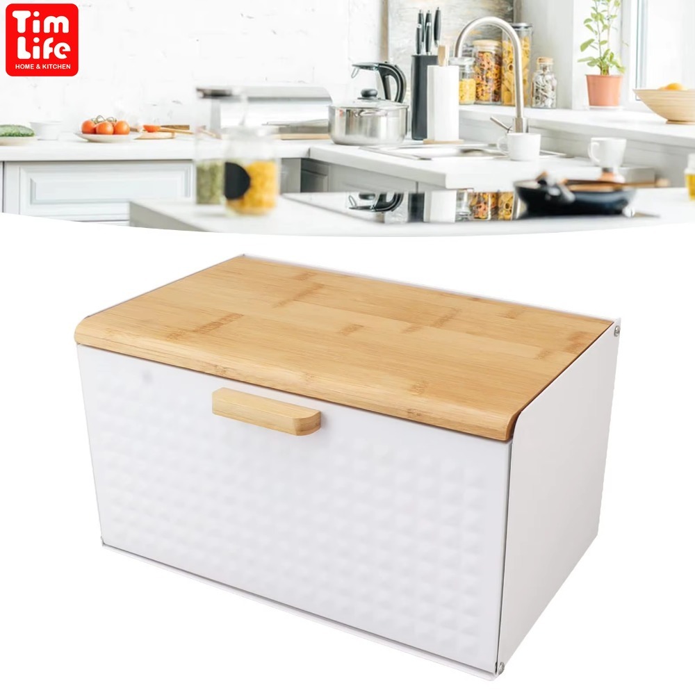 Timlife bread bin,storage box,breas box