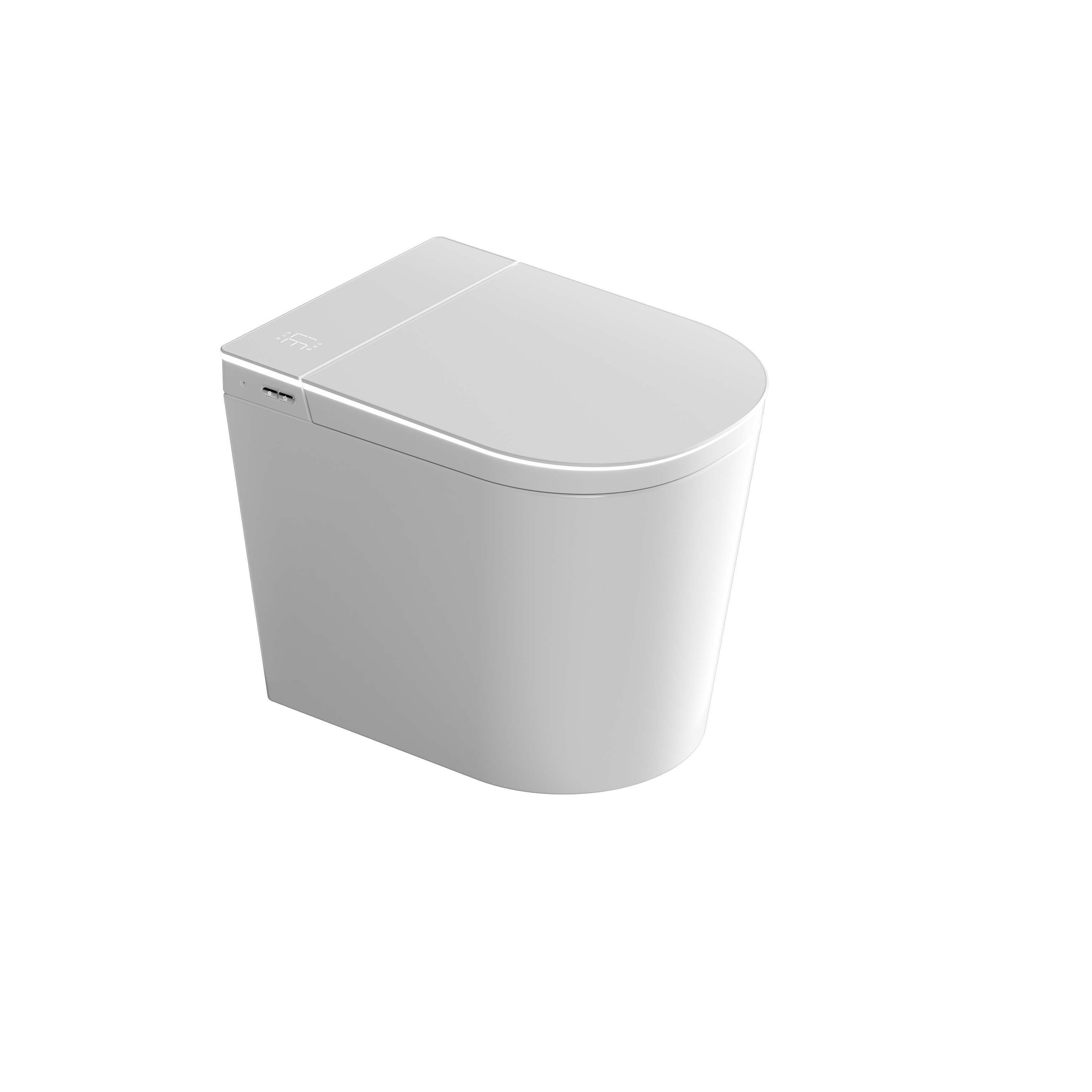Romance plug-in intelligent/smart toilet floor-mounted