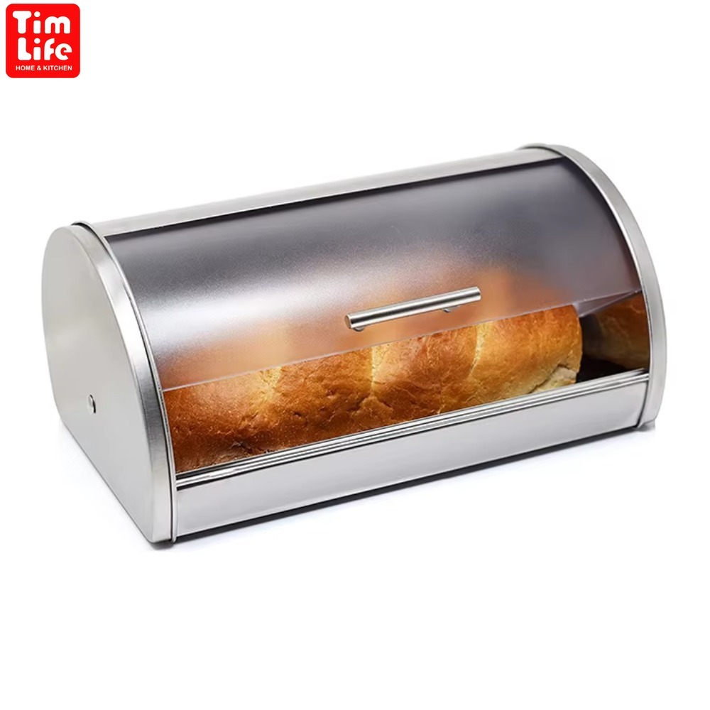 Timlife bread bin,storage box,breas box
