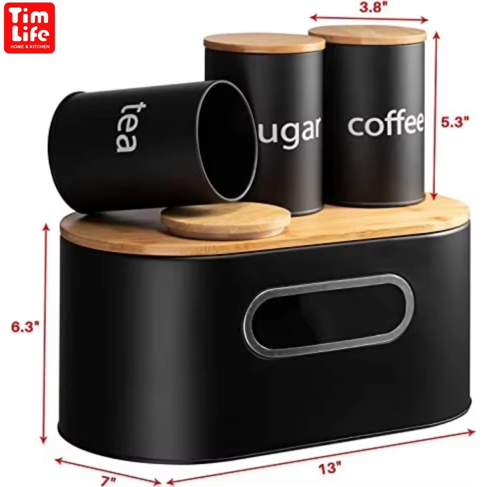Timlife bread bin,storage box,breas box