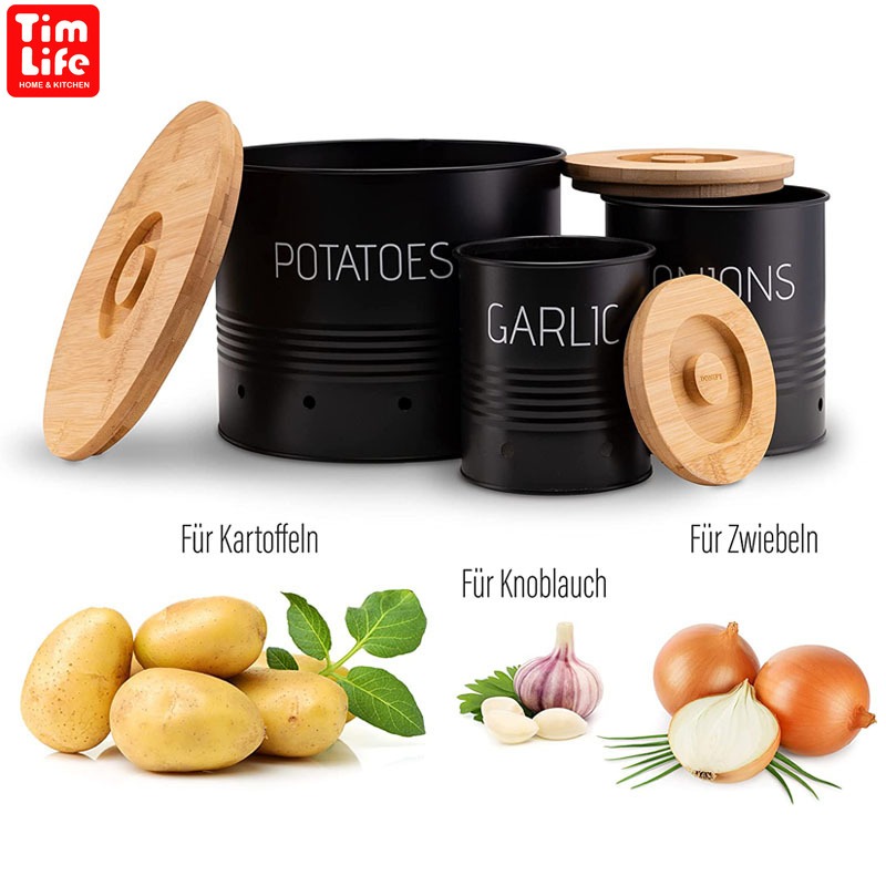 Timlife bread bin,storage box,breas box