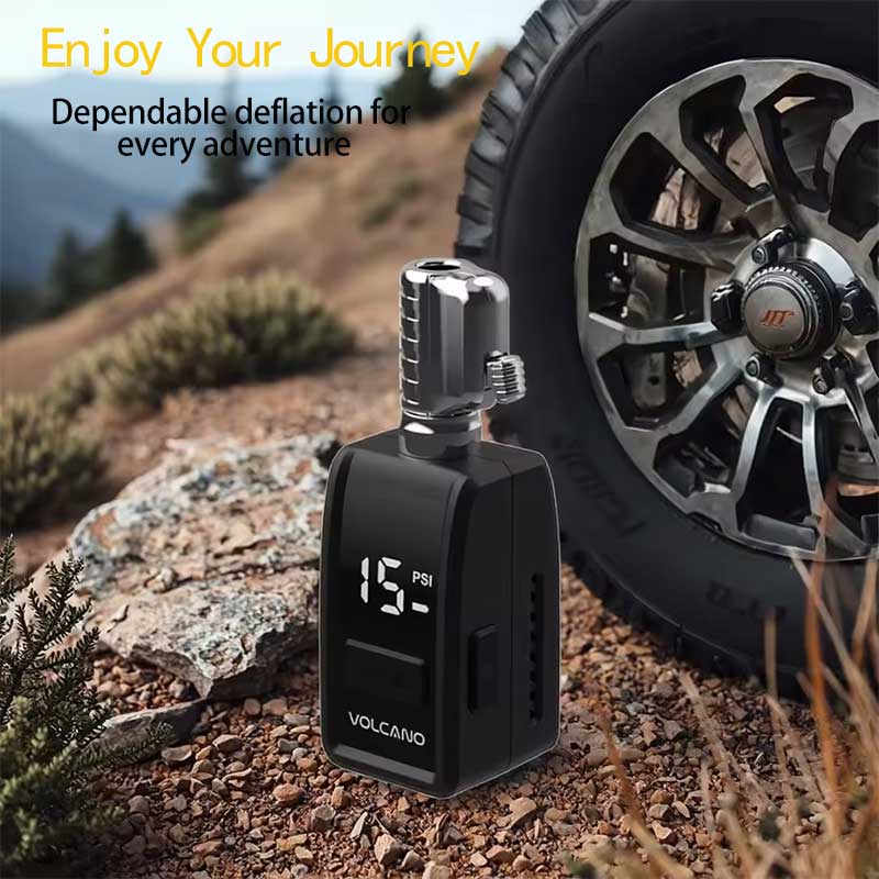 VOLCANO TD03 Patented Digital Intelligent Auto Stop Air Tire Deflators