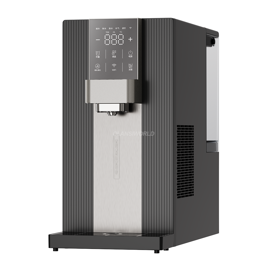 W61 Electric Table Top Reverse Osmosis RO Hot and Cold Sparkling Water Purifier Dispenser