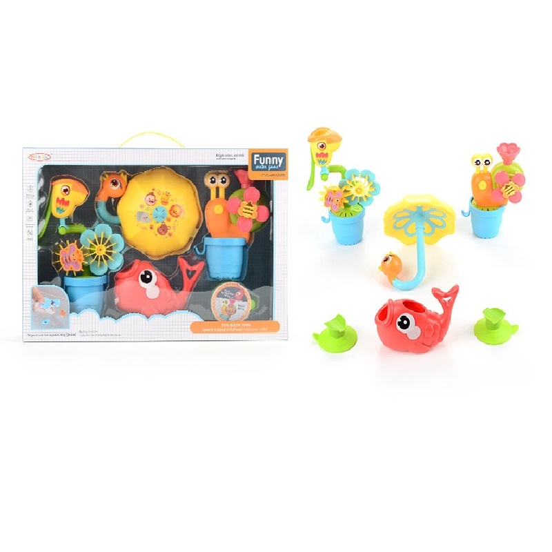 Bathing and water play set