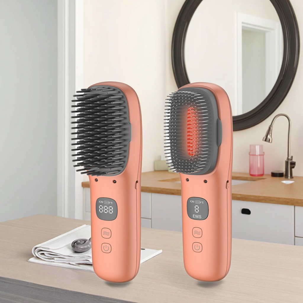 2 in 1 Hair Straighter and Hair Growth Comb