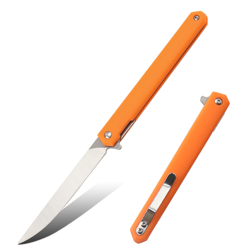Hip-home mini folding survival pocket knife g10 handle knife
