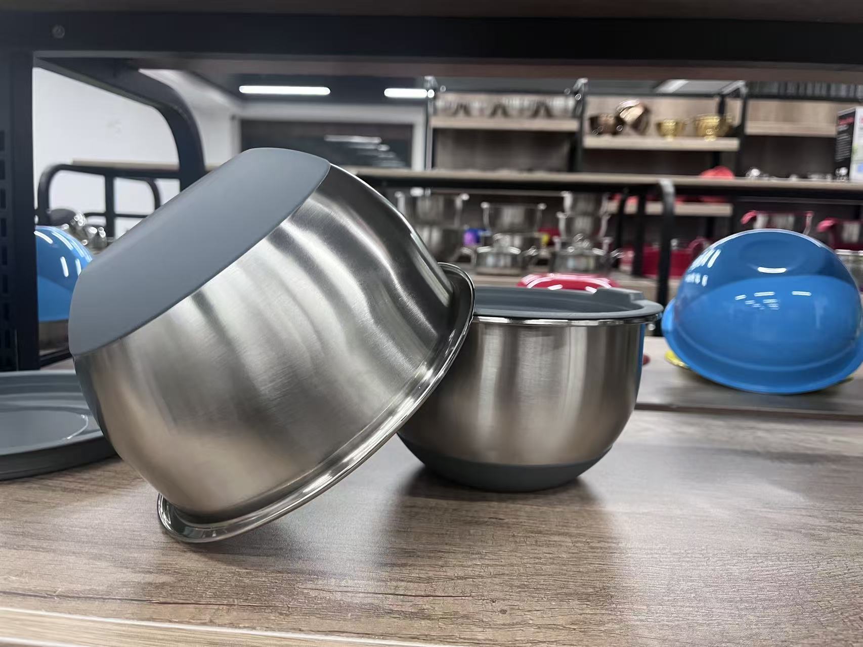 Stainless steel bowl, cooking bowl, salad bowl, baking bowl