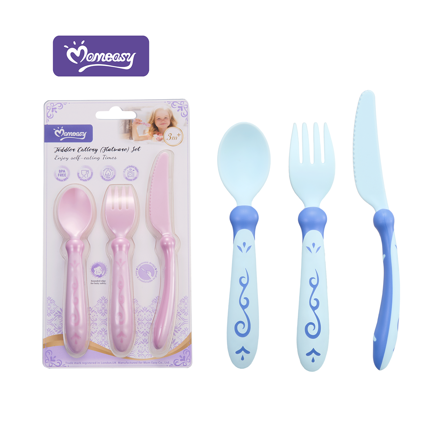 Baby tableware set knife fork spoon set