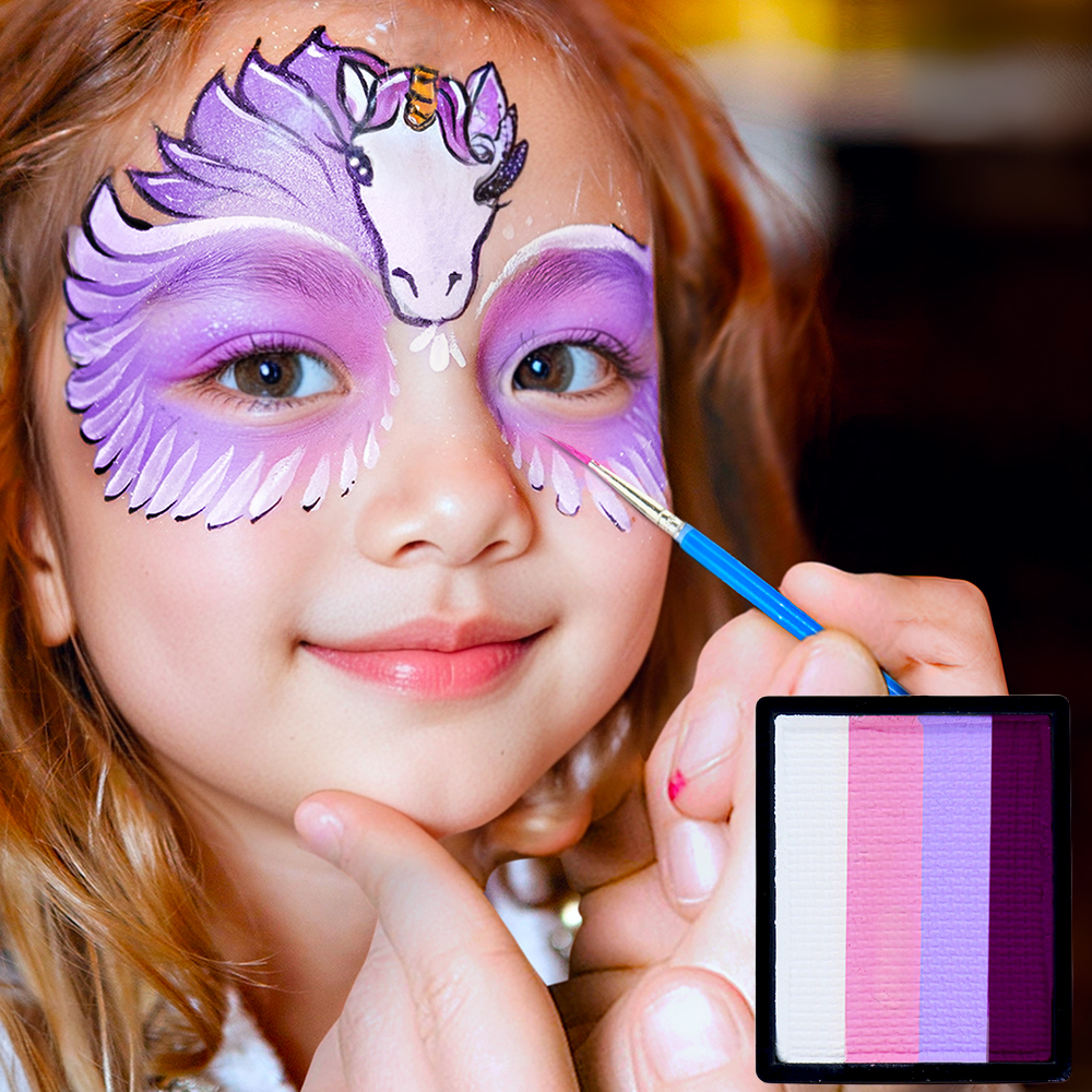 10g Rainbow Split Face Paint