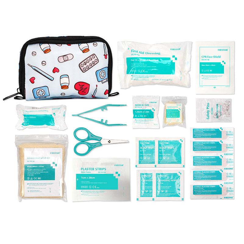 Hot Selling Mini First Aid Kit Travel and Home Portable Storage Bag