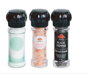 Kitchen Mill/Grinder glass bottle