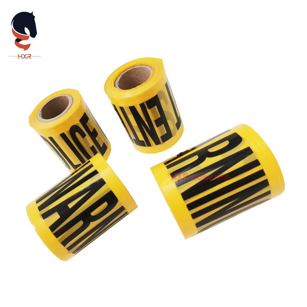 Non Adhesive PE Barricade Caution Warning Tape
