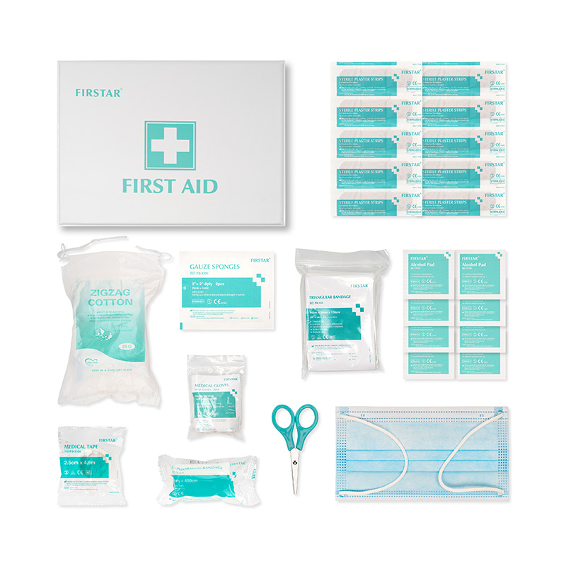 CE Marked Portable First Aid Kit Medical Box for Outdoor Camping Home