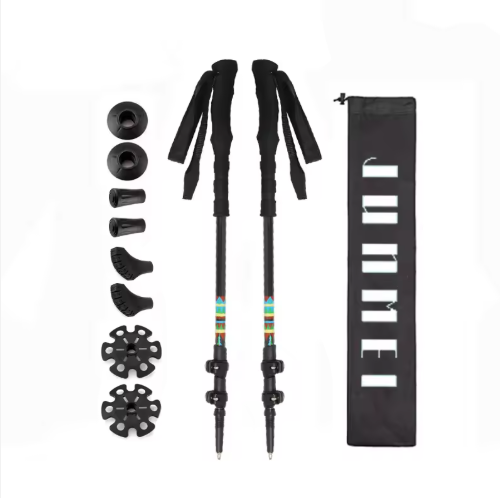 Ultra-Light Adjustable Trekking Cane for Outdoor Use