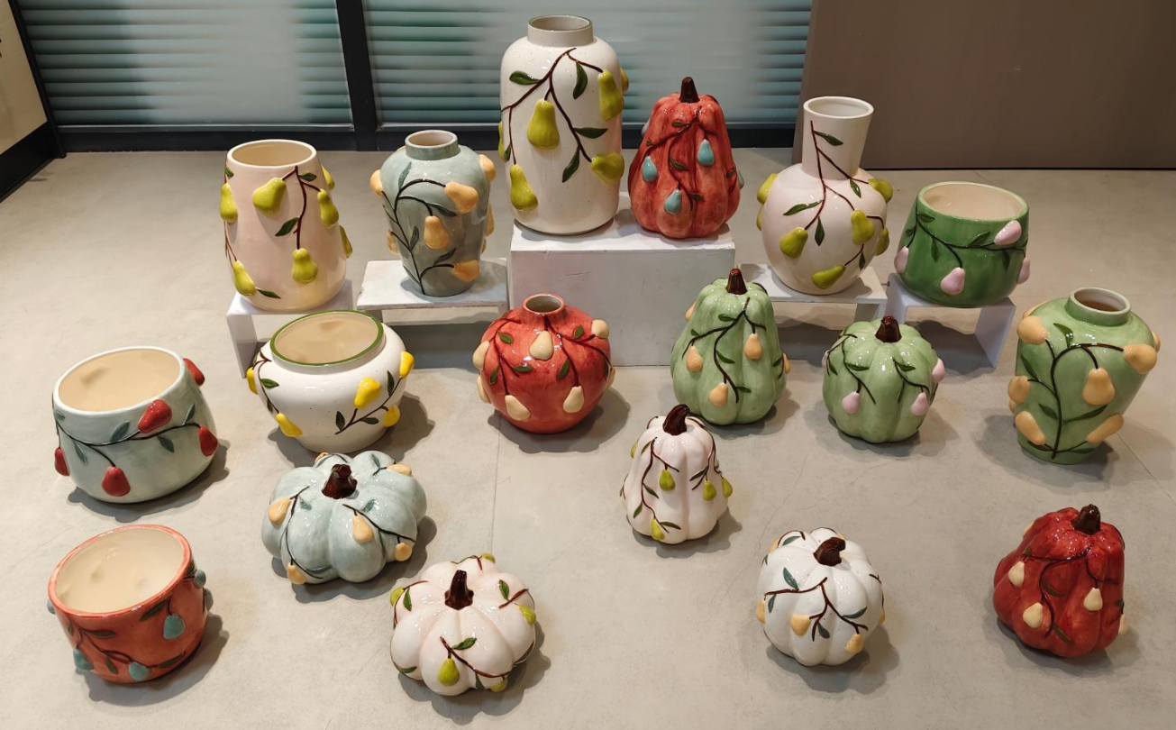 Ceramic Pear Vase