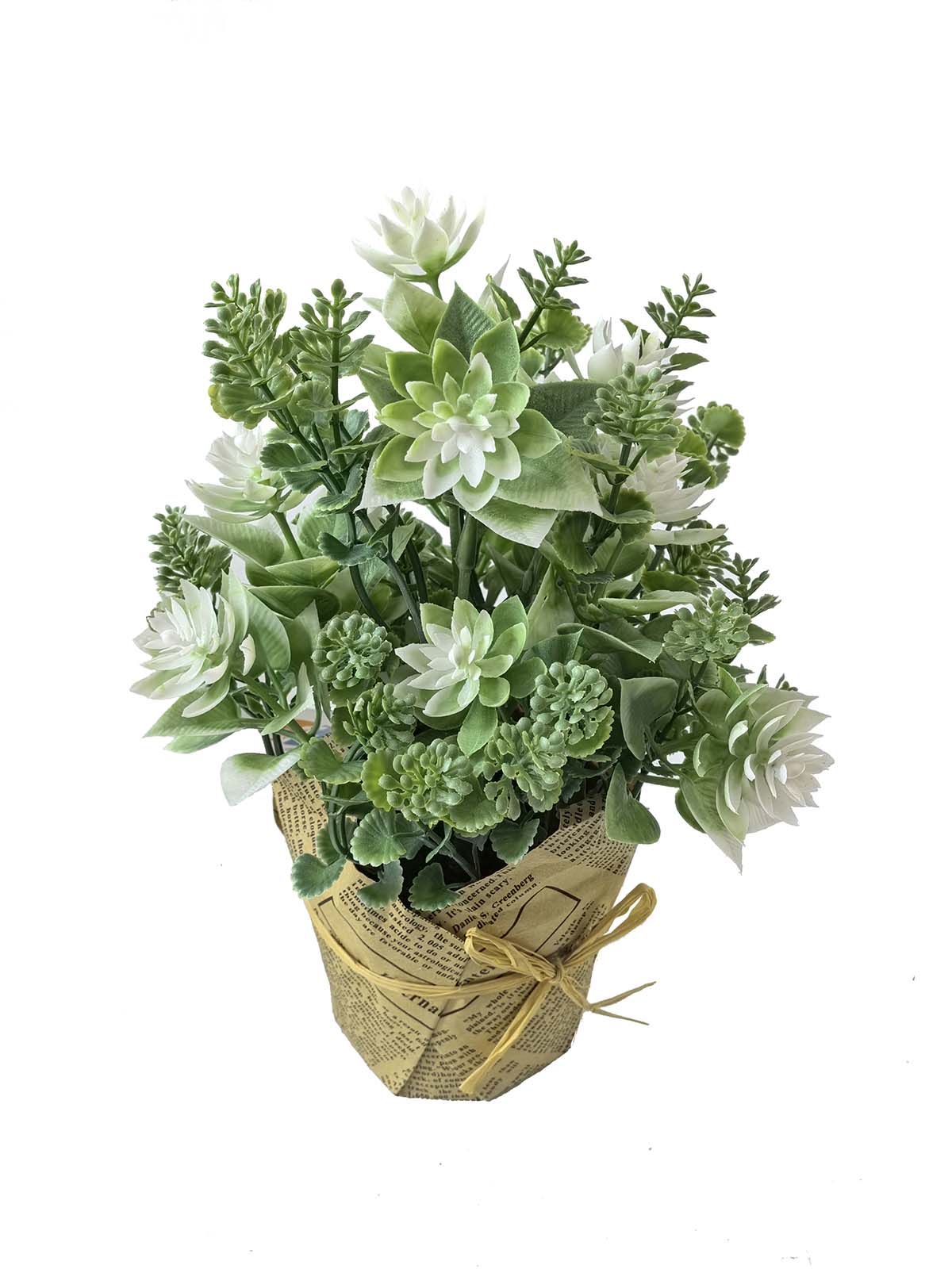 Faux greenery