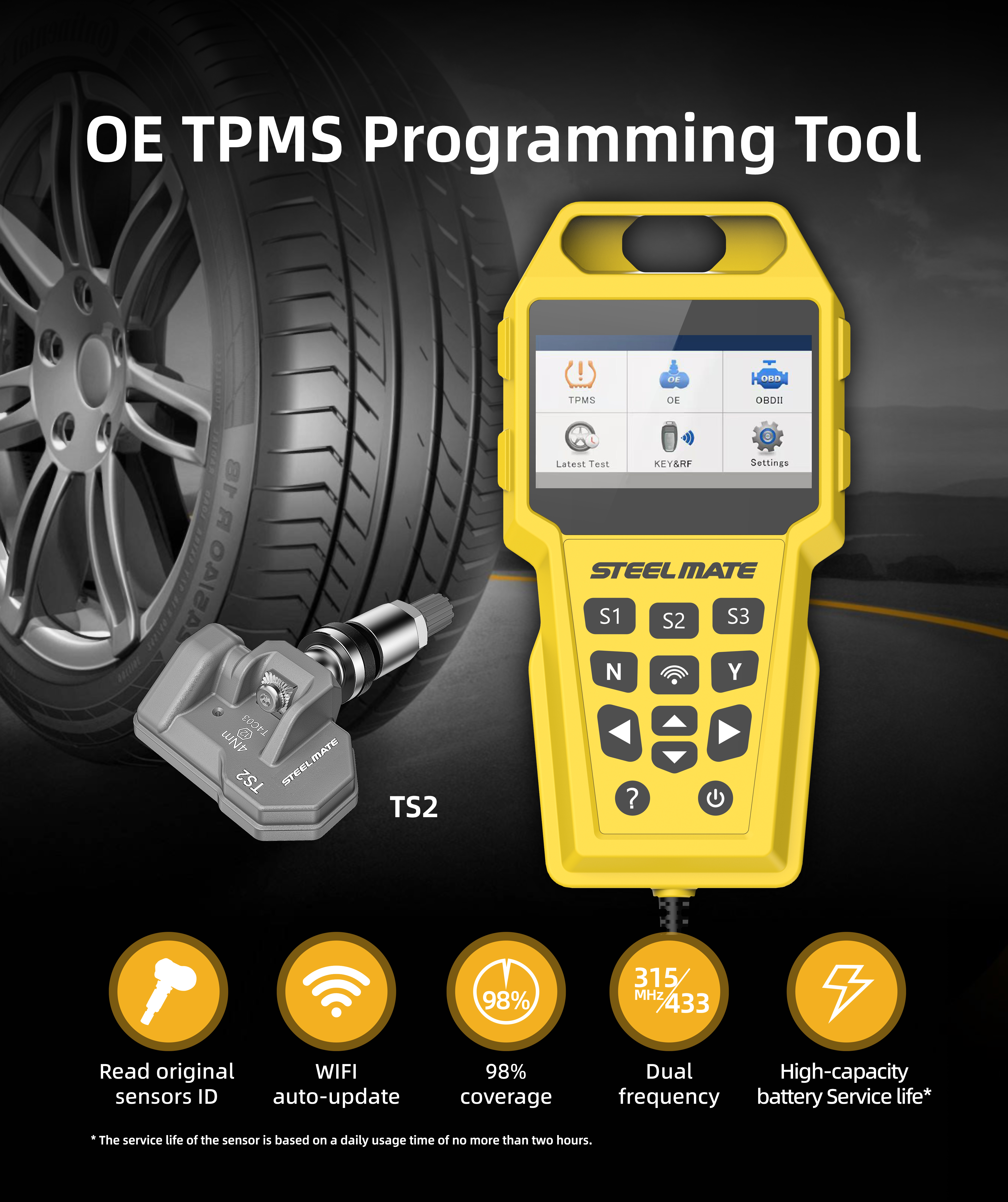 OE TPMS for vehicle original sensor