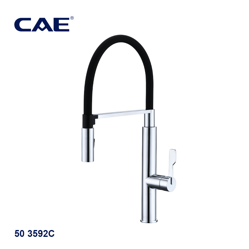 CAE Single-lever pull-down kitchen faucet 50 3692C