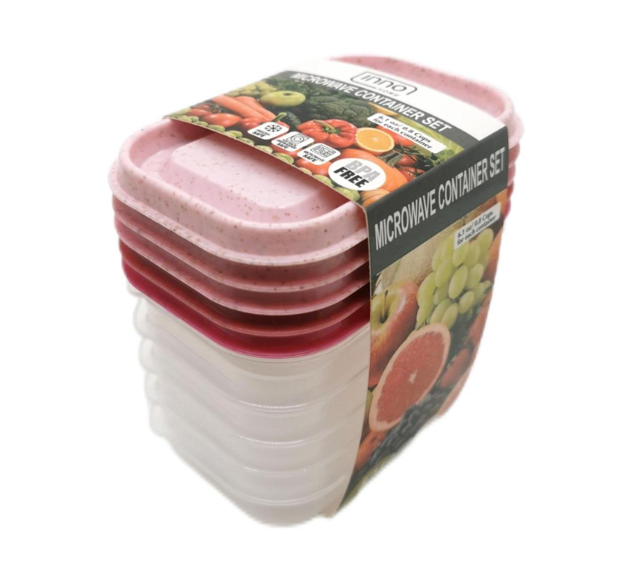 Food Container 5pcs 180ml