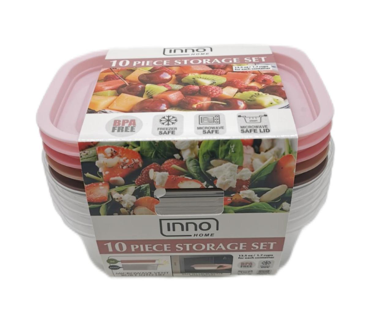 Food Container 5pcs 400ml