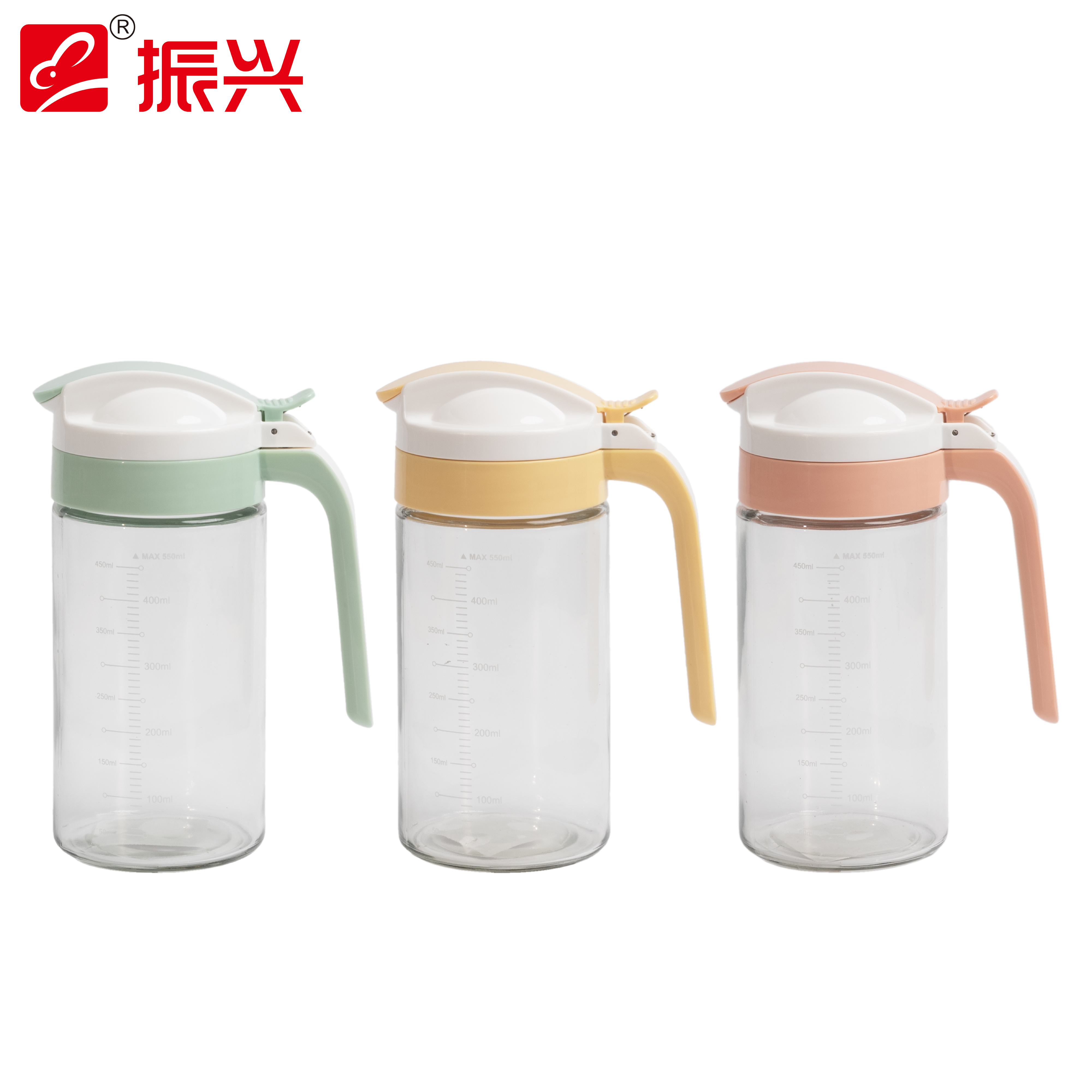 Easy Clean Glass Oil Mixing Pot (550ml)
