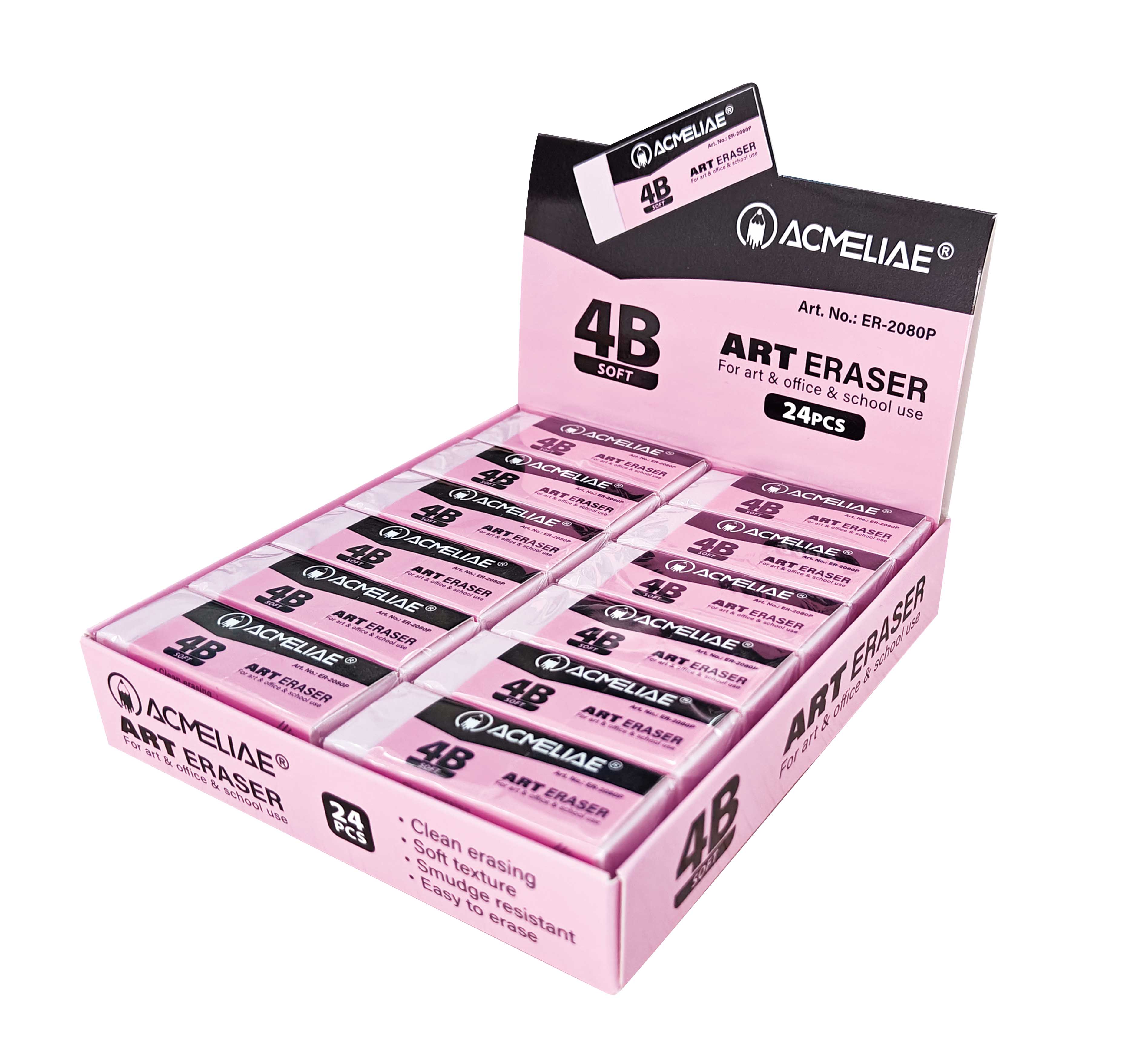 4B Soft Art Eraser