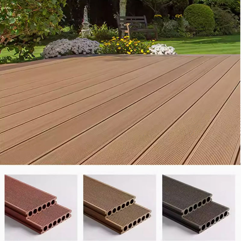 WPC Decking Board Wood Plastic Composite Flooring for Outdoor Garden