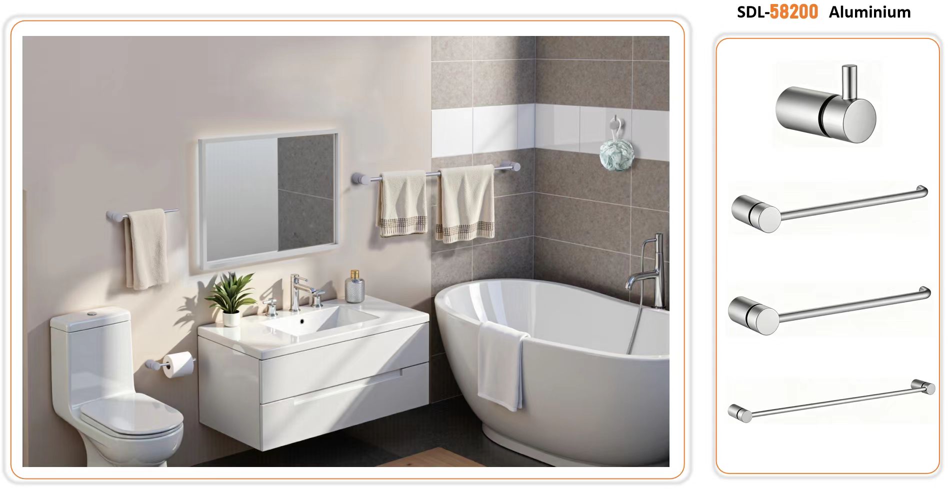 Bathroom accessories SDL-58200