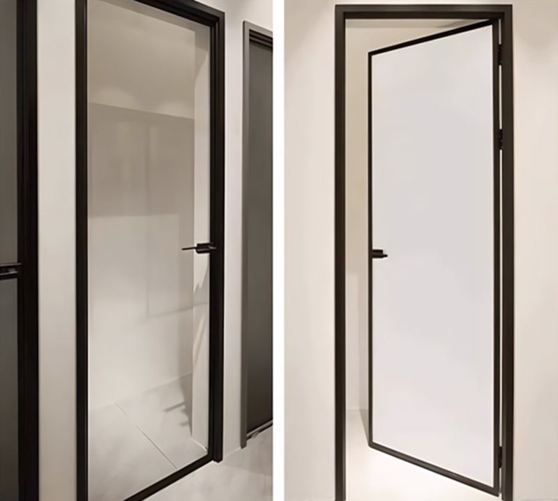 Narrow-frame aluminum glass doors,aluminum frames glass panels,aluminium framed door, shower doors,