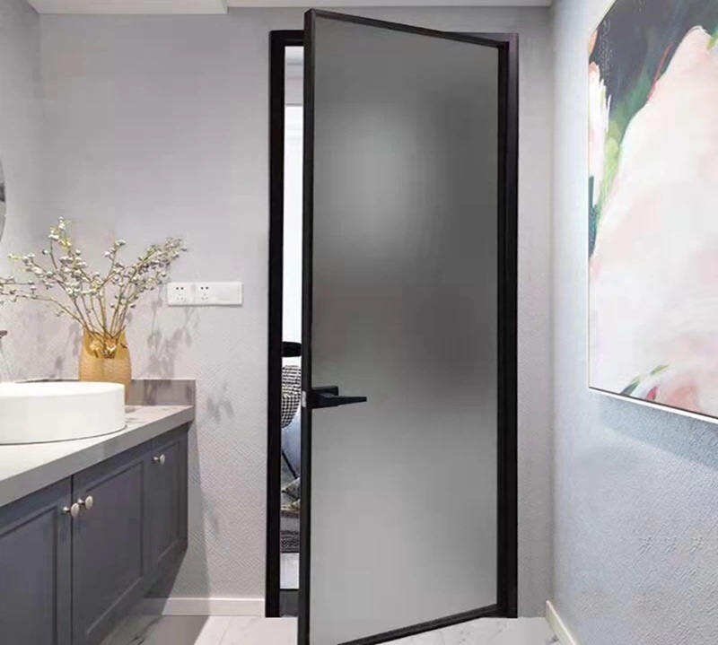 Narrow-frame aluminum glass doors,aluminum frames glass panels,aluminium framed door, shower doors,