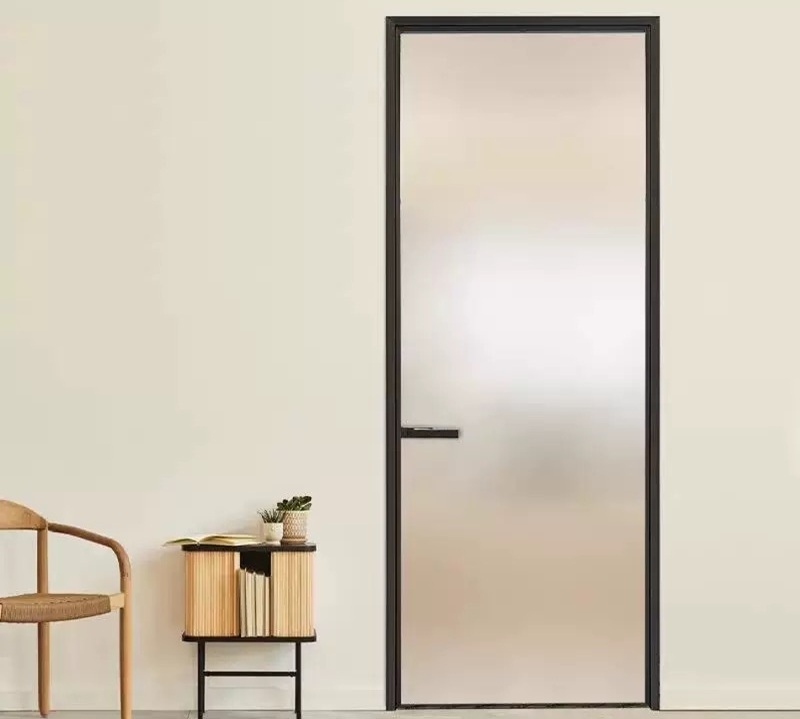 Narrow-frame aluminum glass doors,aluminum frames glass panels,aluminium framed door, shower doors,