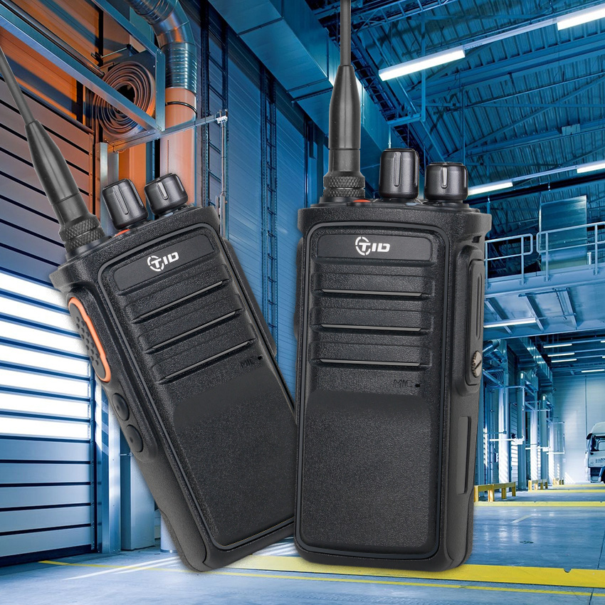 TID TD-DP712 DMR/Analog Dual Band UHF VHF Two Way Radio Walkie Talkie