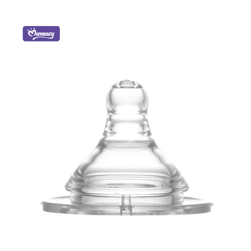 Baby silicone nipple wide neck