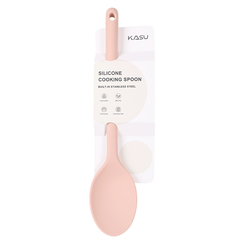 KASU PP002 Silicone kitchen utensils soup rice spoons colander spatulas Tongs pasta server