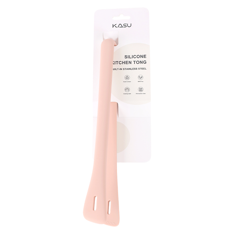 KASU PP006 Silicone kitchen utensils soup rice spoons colander spatulas Tongs pasta server