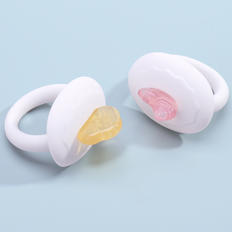 Food Grade Silicone Baby Teething Toys BPA Free Moon Cloud Design Sensory Teethers Ring for Babies