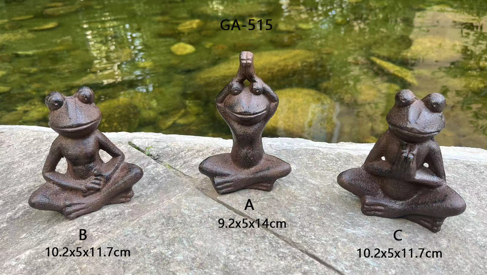 Cast iron frog