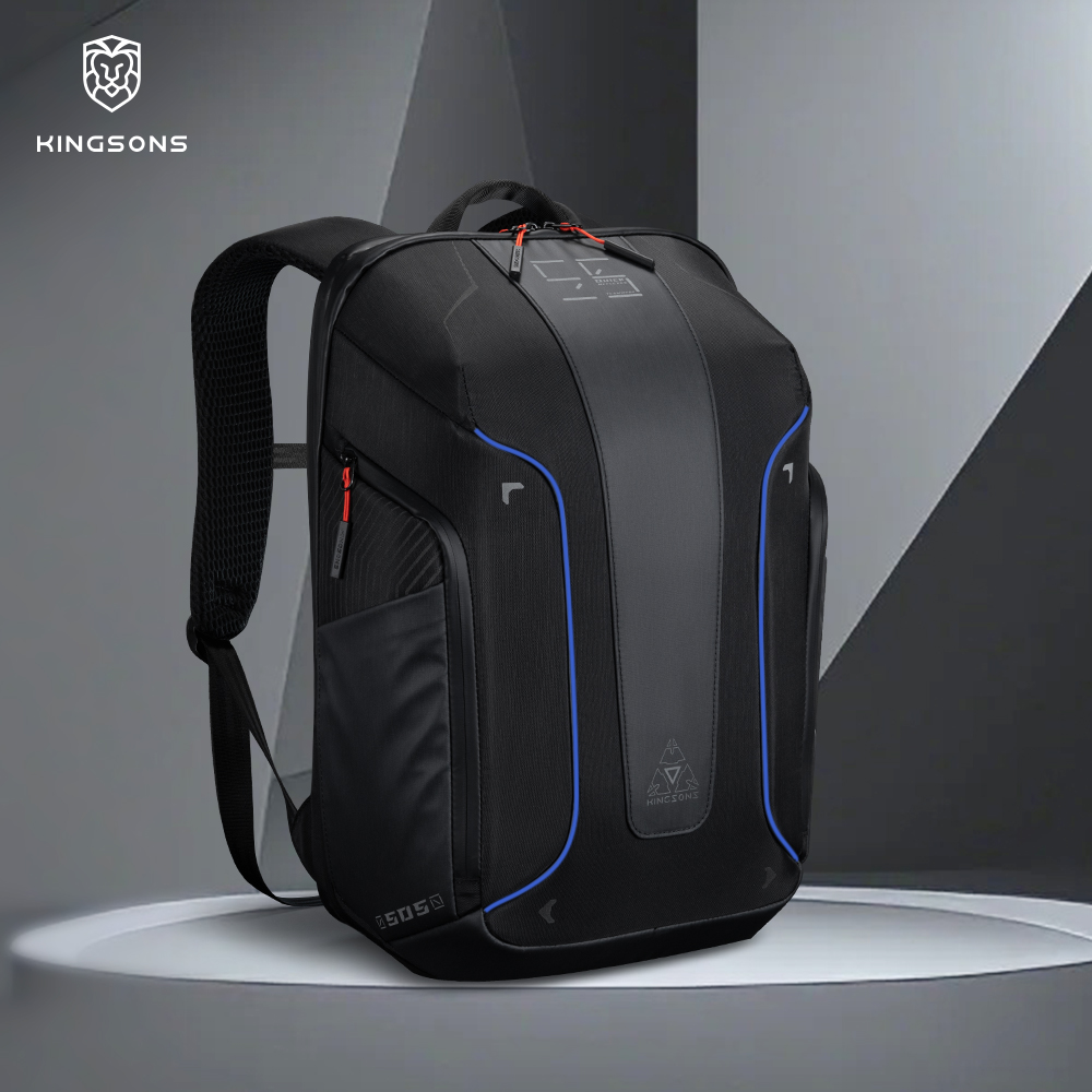 Polyester Backpack Waterproof Multifunctional USB Charging Outdoor Laptop Backpack for Men