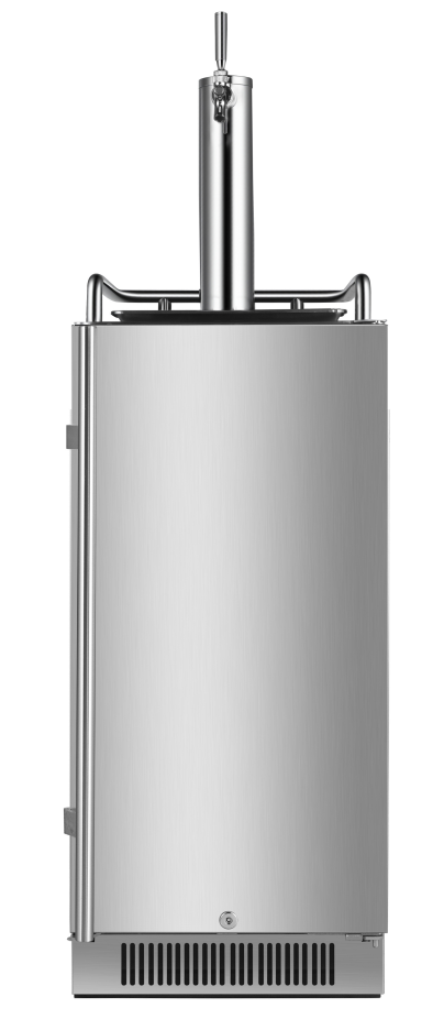 B36S1-02 Chinese Factory Beer Kegerator Stainless Steel Draft Beer Dispenser Three Tap Kegerator