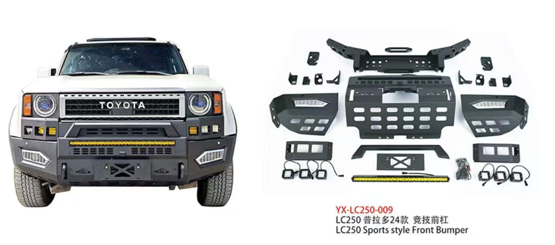YuXuan MDXC Land Cruiser Prado Bull Bar 24+