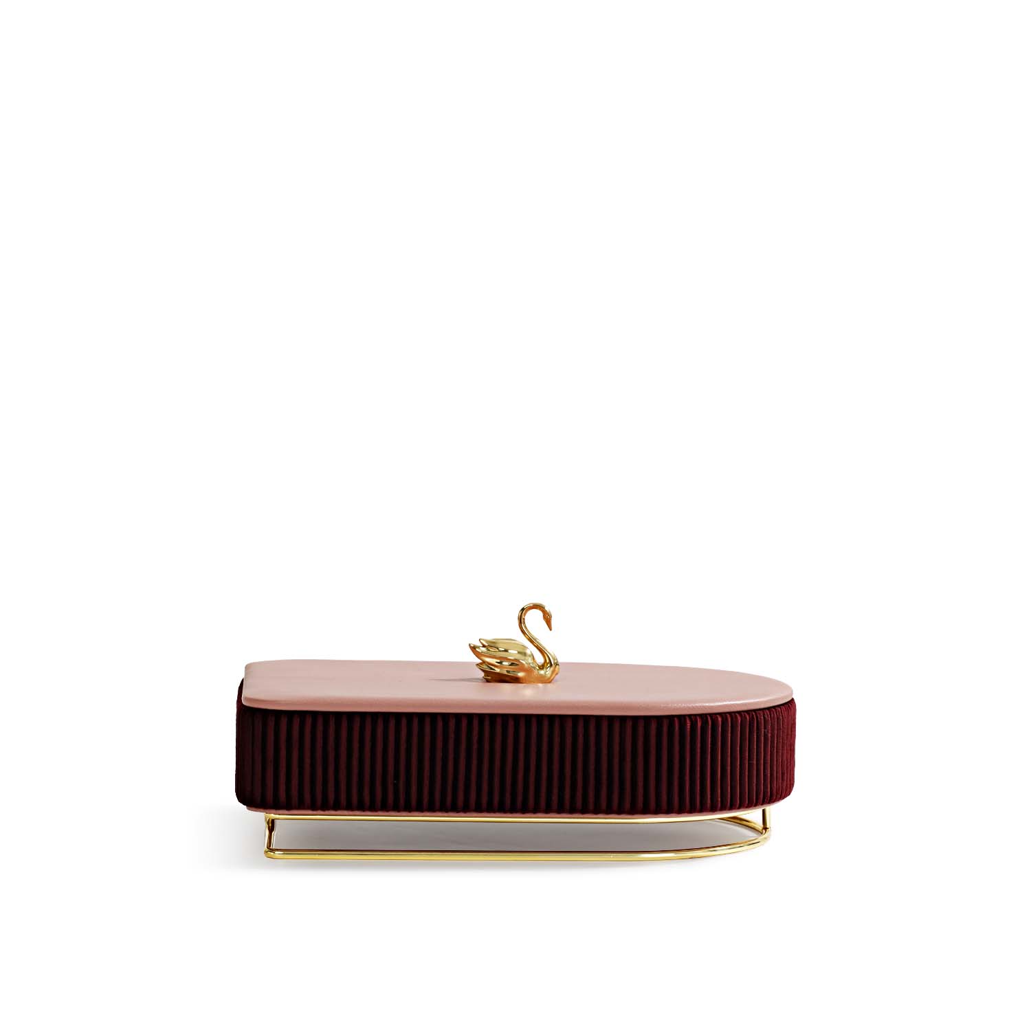 Luxury PU custom leather jewelry box personalized storage jewelry box