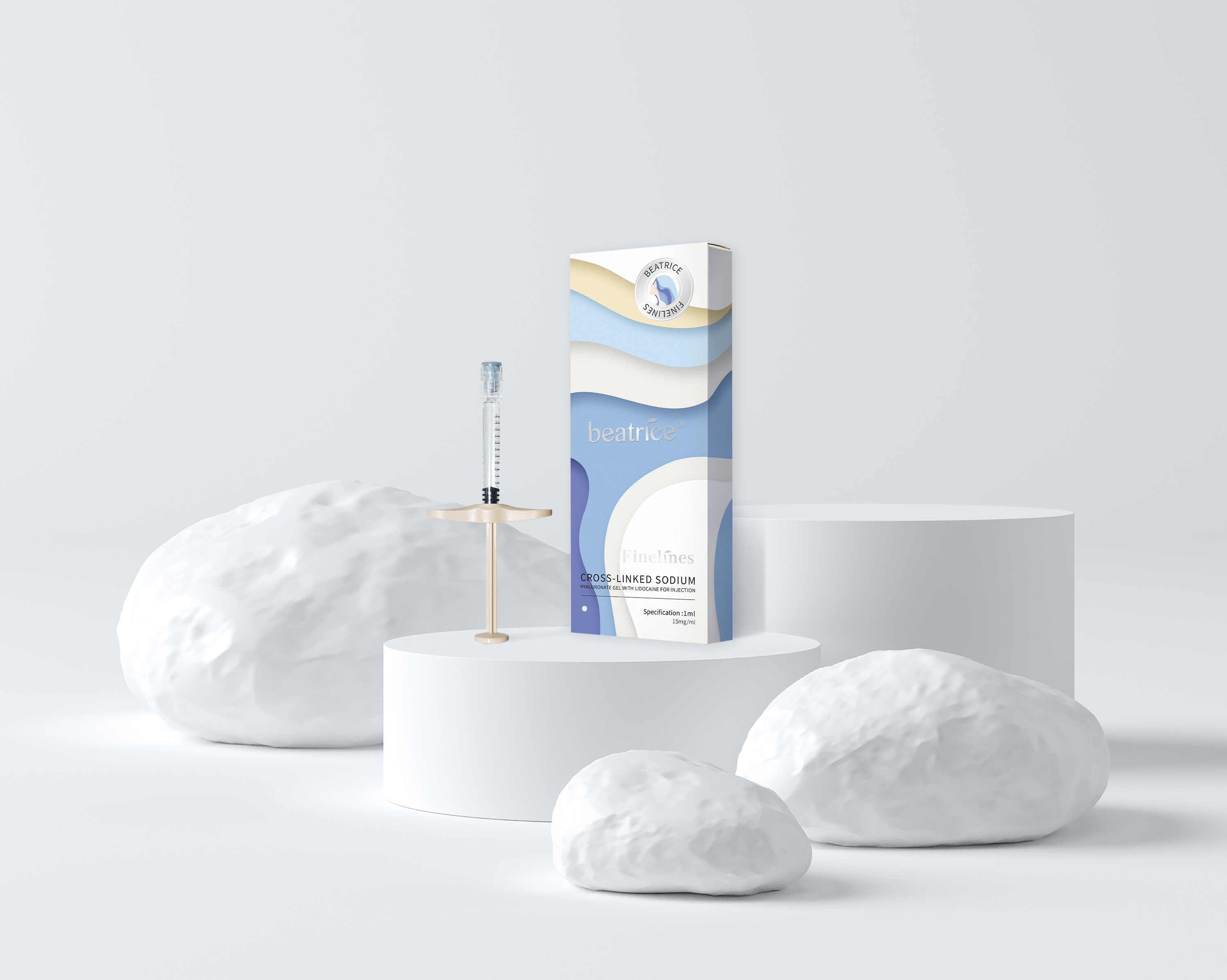 Beatrice Finelines Dermal filler with lidocaine
