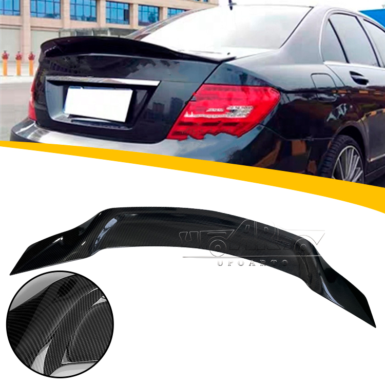 R Style Rear Spoiler for Benz C-Class W204 2007-2013
