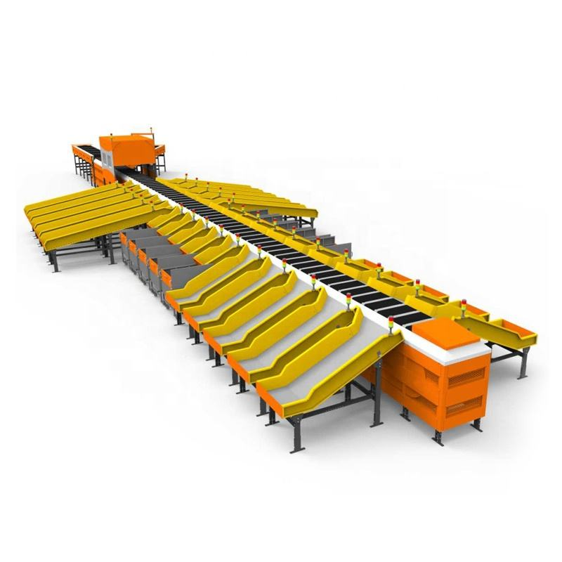 Automatic Parcel Dimension Weight Scanner Sorting Conveyor Line Belt Machine for Logistics Sorting